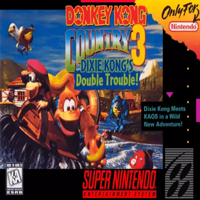 Donkey Kong Country 3 - Dixie Kong's Double Trouble! (USA) (En,Fr)